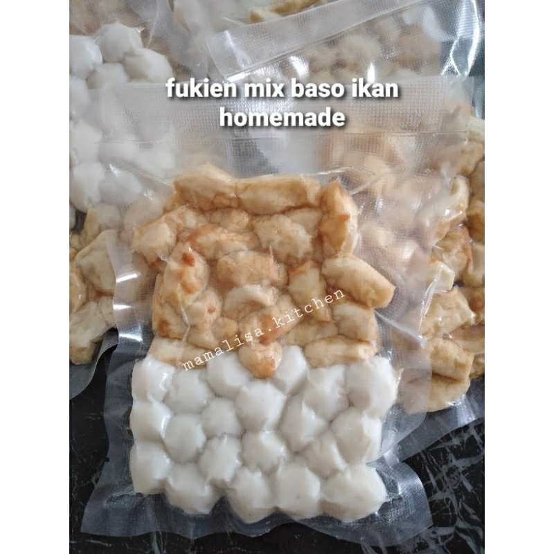 

Baso ikan ,Baso ikan tenggiri,Baso ikan homemade, Baso ikan premium - 250gr