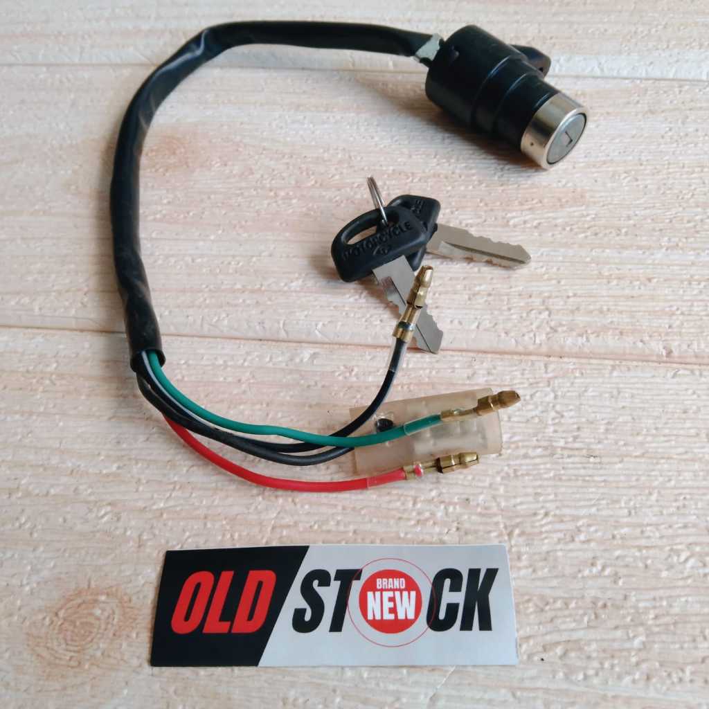 MAIN SWITCH KUNCI (KONTAK) ONLY HONDA CG110 CG 110 CGN PARTS NEW OLD STOCK