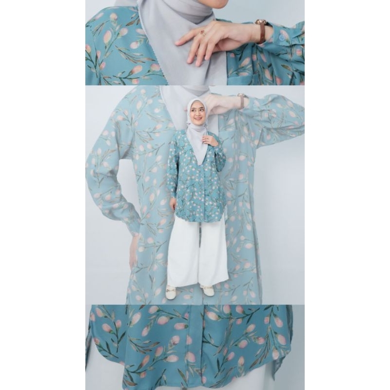 Tunik Motif Bunga-Tunik Jumbo- Tunik Dewasa Dayanah tunik by greenism