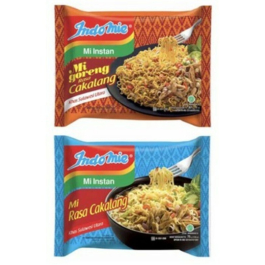 

1pcs Indomie Cakalang Goreng, Indomie Cakalang Kuah Indomie Goreng Cakalang Khas Manado