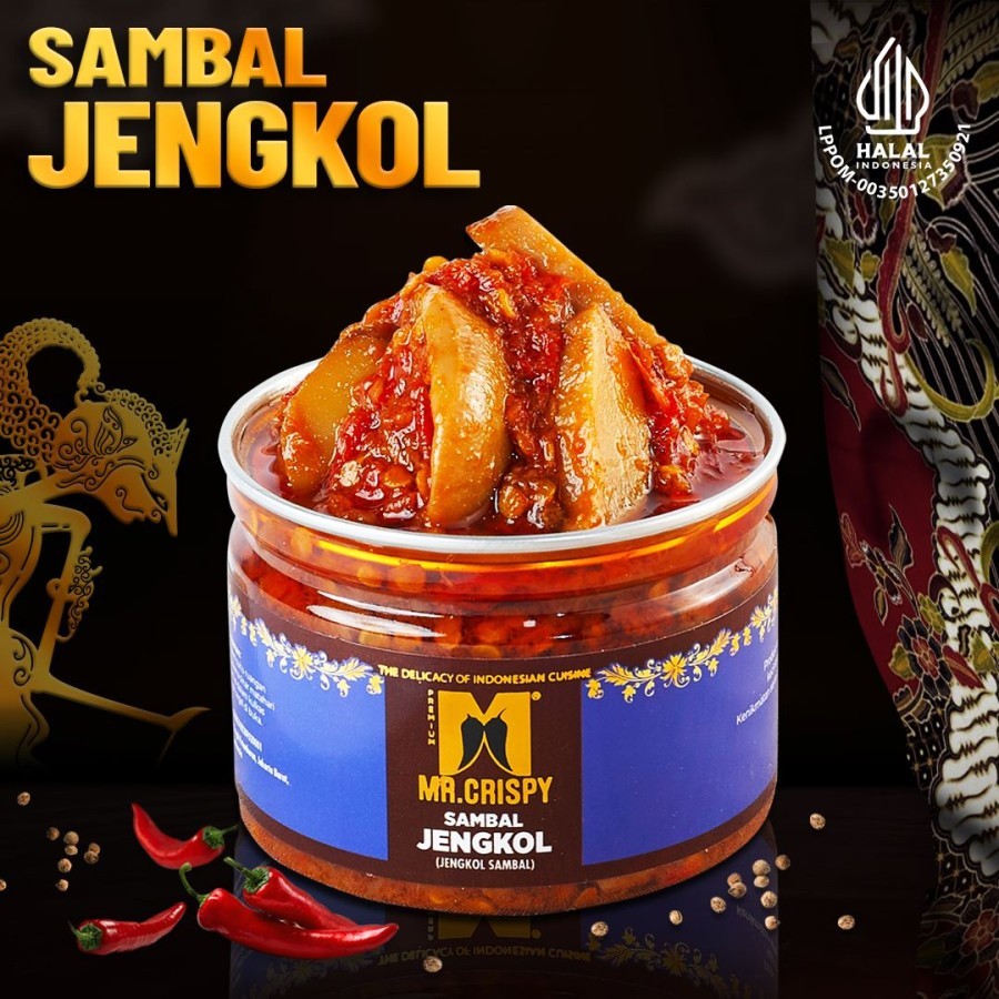 

SAMBAL CUMI ASIN/PETAI/BAJAK EBI / TERI /ANEKA SAMBEL MR CRISPY - TERI MEDAN