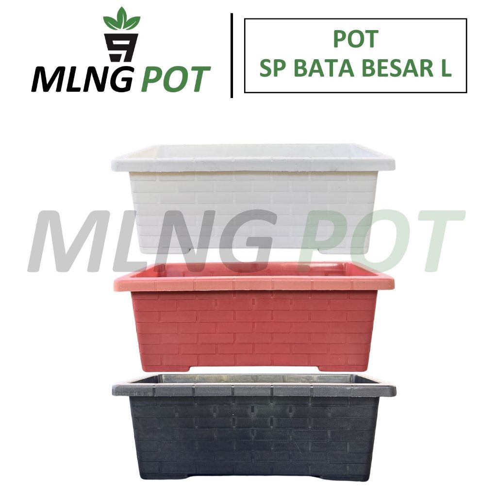 Pot Bunga | Pot Bunga Panjang | Pot Segi Panjang