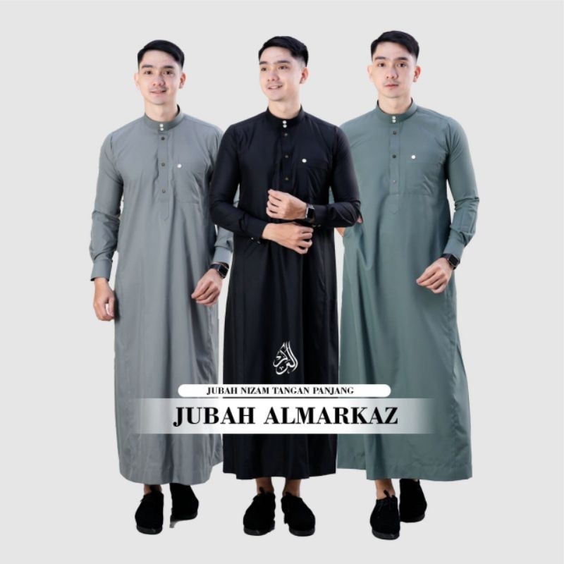 Jubbah Pria Gamis Muslim "Nizam Slimfit"