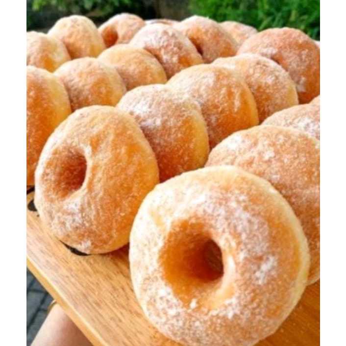 

Donat Kentang isi 4 pcs kemasan Vacuum Free Gula halus