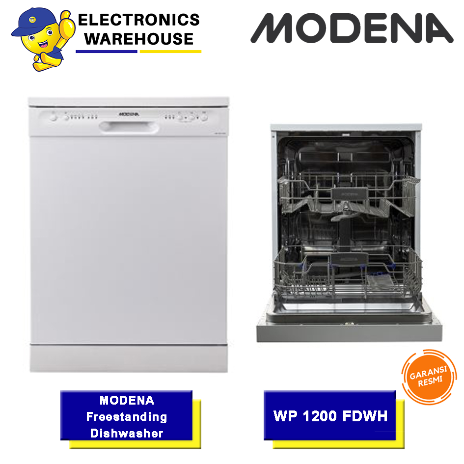 MODENA Dishwasher - WP 1200 FDWH