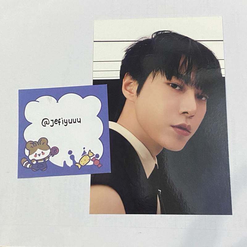 Postcard Doyoung album favorite nct 127 classic ver