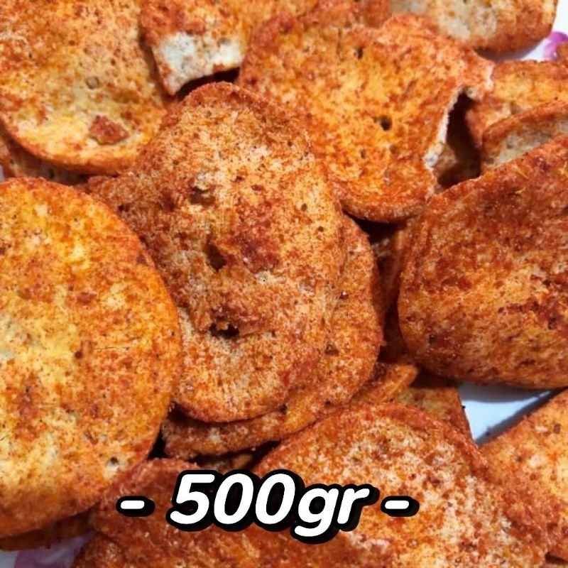 

Kripik Sosis Pedas (100gr, 250gr, 500gr)