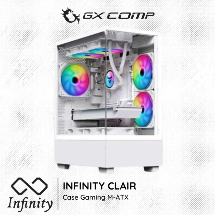 PC RAKITAN GAMING CUSTOM I5 GEN 10 | RTX 3050 6GB | 256GB SSD