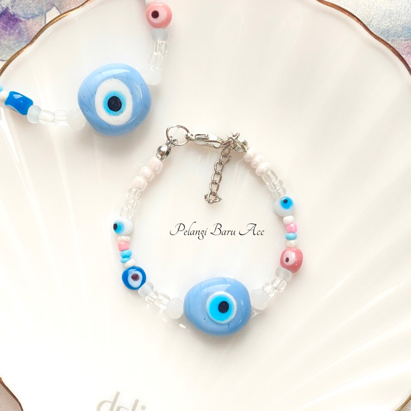 Gelang Batu Turkish Eye High Quality | Bracelet Turkish Eye