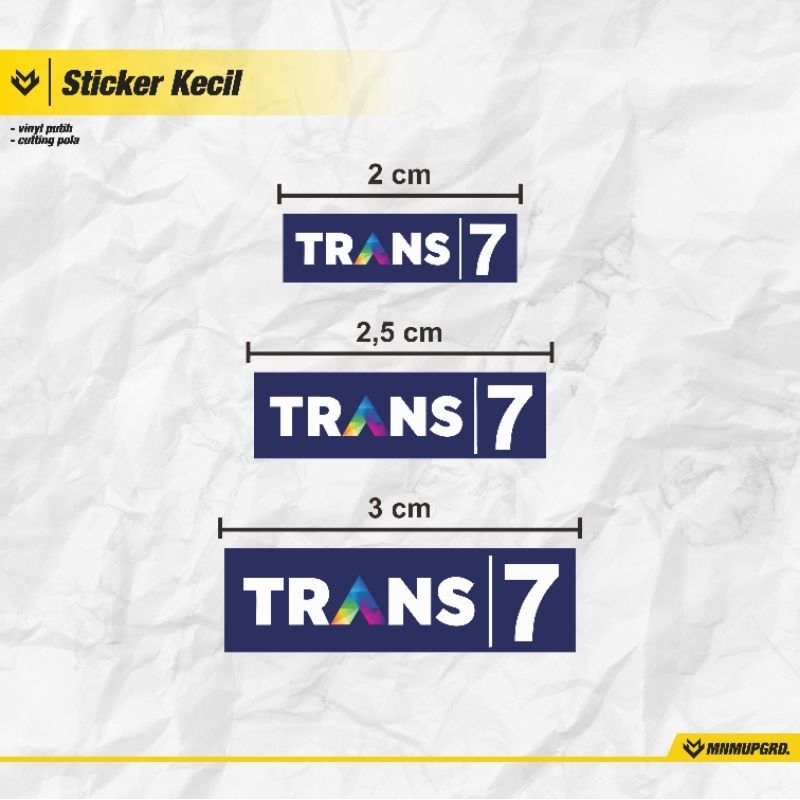 Sticker RC trans 7