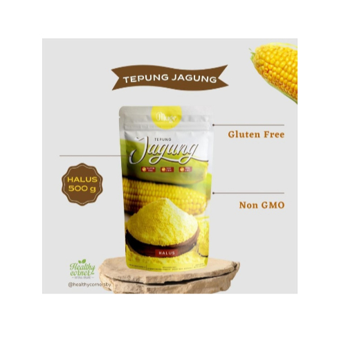 

Mugo - Tepung Jagung Polenta Corn Meal Halus Gluten Free Non GMO 500 g