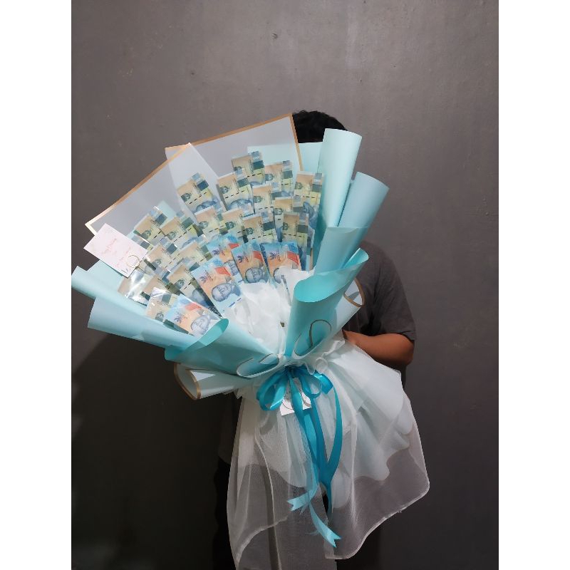 Buket uang 50 ribu Money buket by Cherries Paradise Bandung Instant