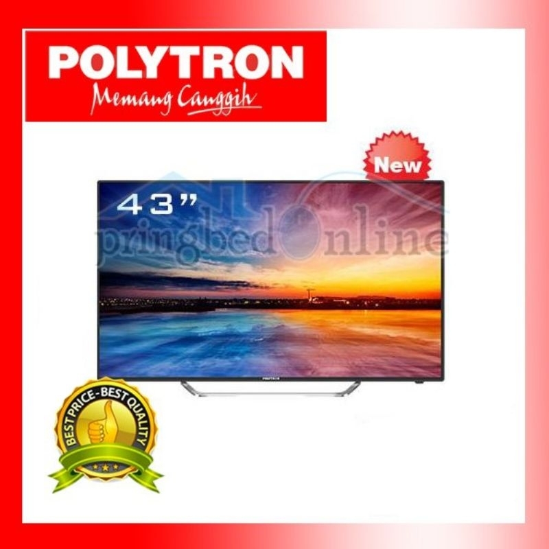 TV Polytron 43inch Digital