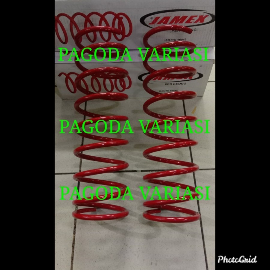 PER KEONG COIL SPRING JAMEX EMPUK COROLLA DX DEPAN 1982-1983 STD 2PCS ORIGINAL
