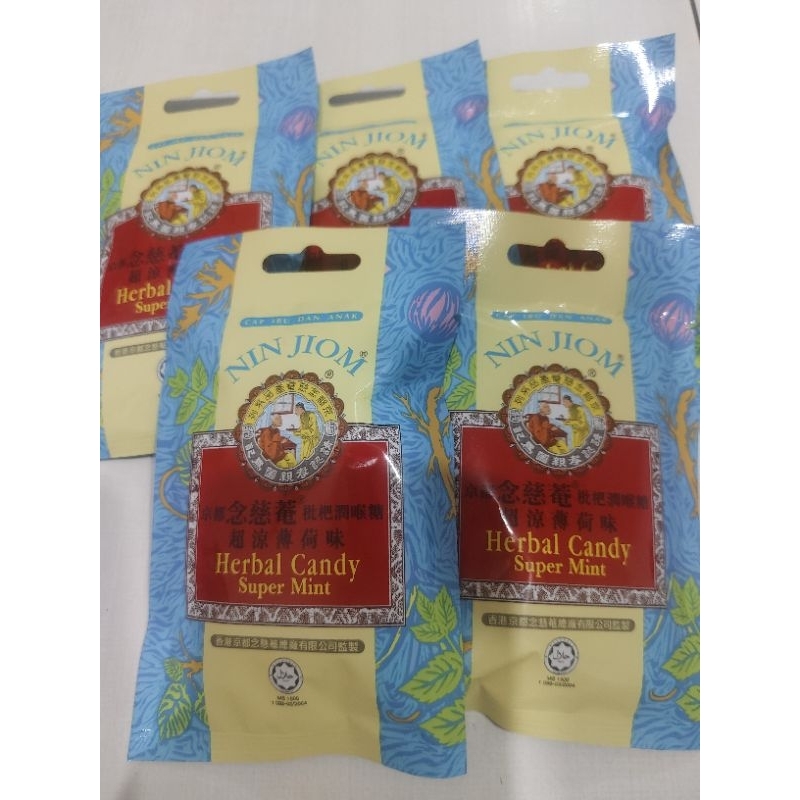 

Permen Herbal Nin Jiom Super Mint 20 Gr