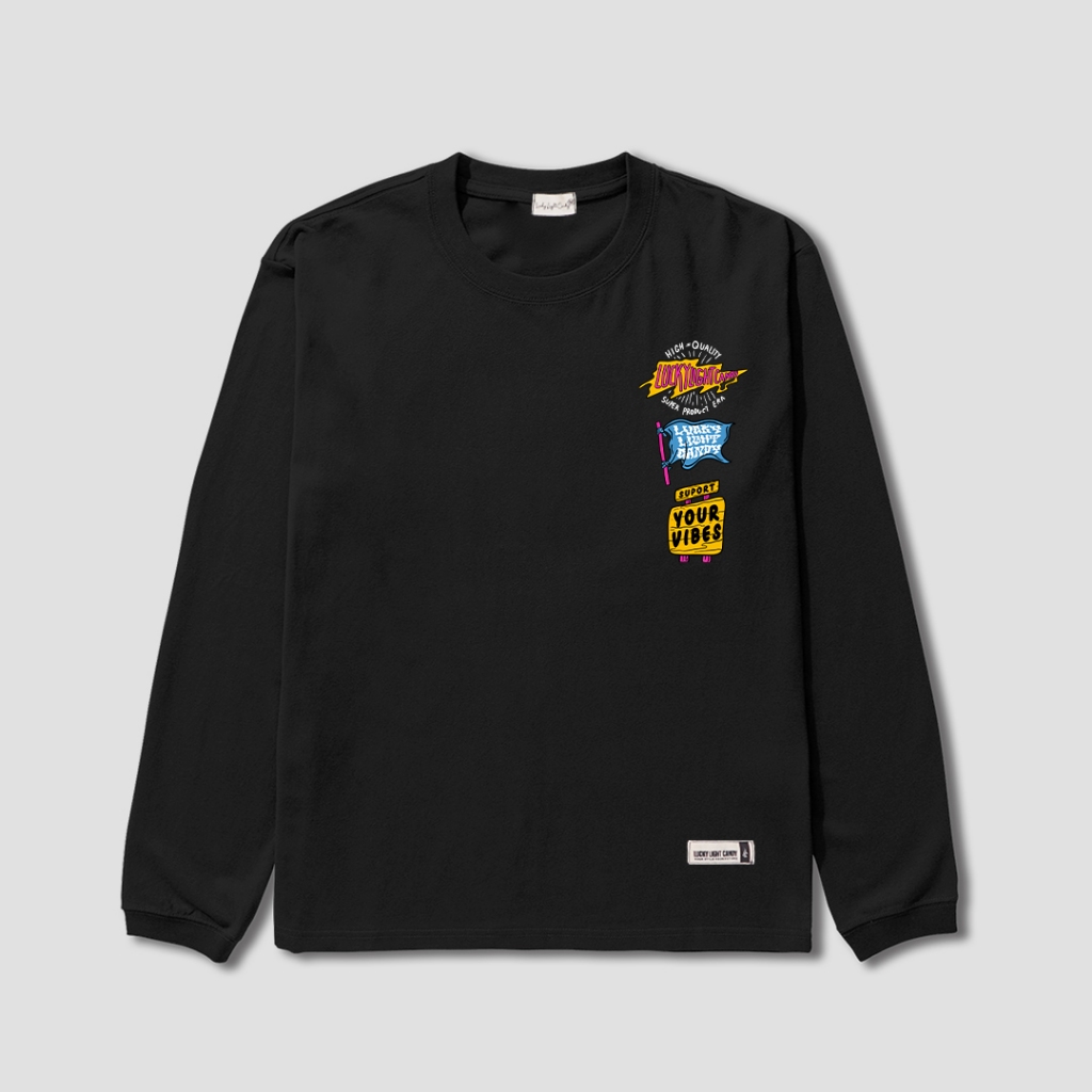 Lucky Light Candy - Era Vibes ( Black / Longslevee)