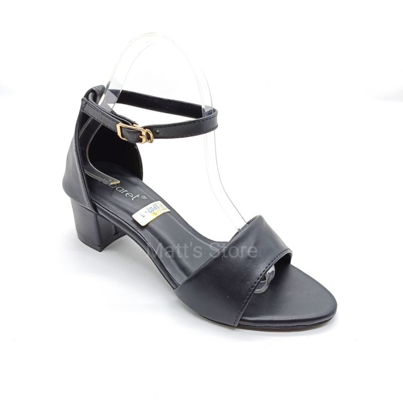 Sandal heels tali wanita hak tahu 5 cm Cabaret TP 02-1 - size 37 - 40