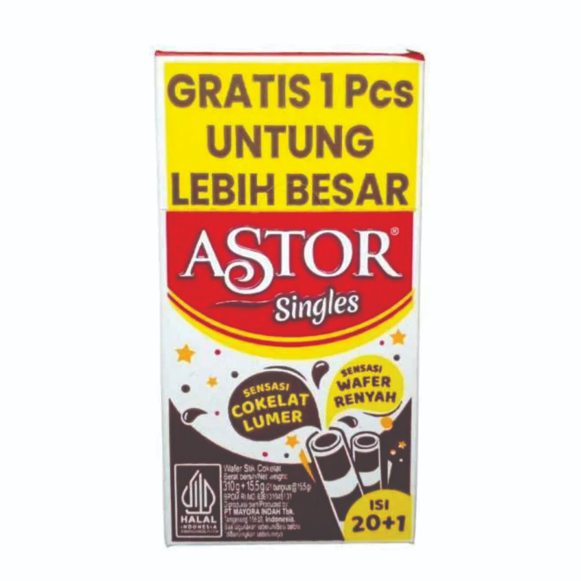 

Astor Singles 18gr Coklat Box 20s+1