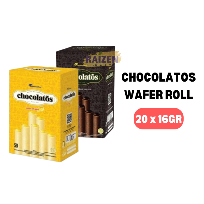 

Gery Chocolatos Wafer Roll 16gr isi 24pcs