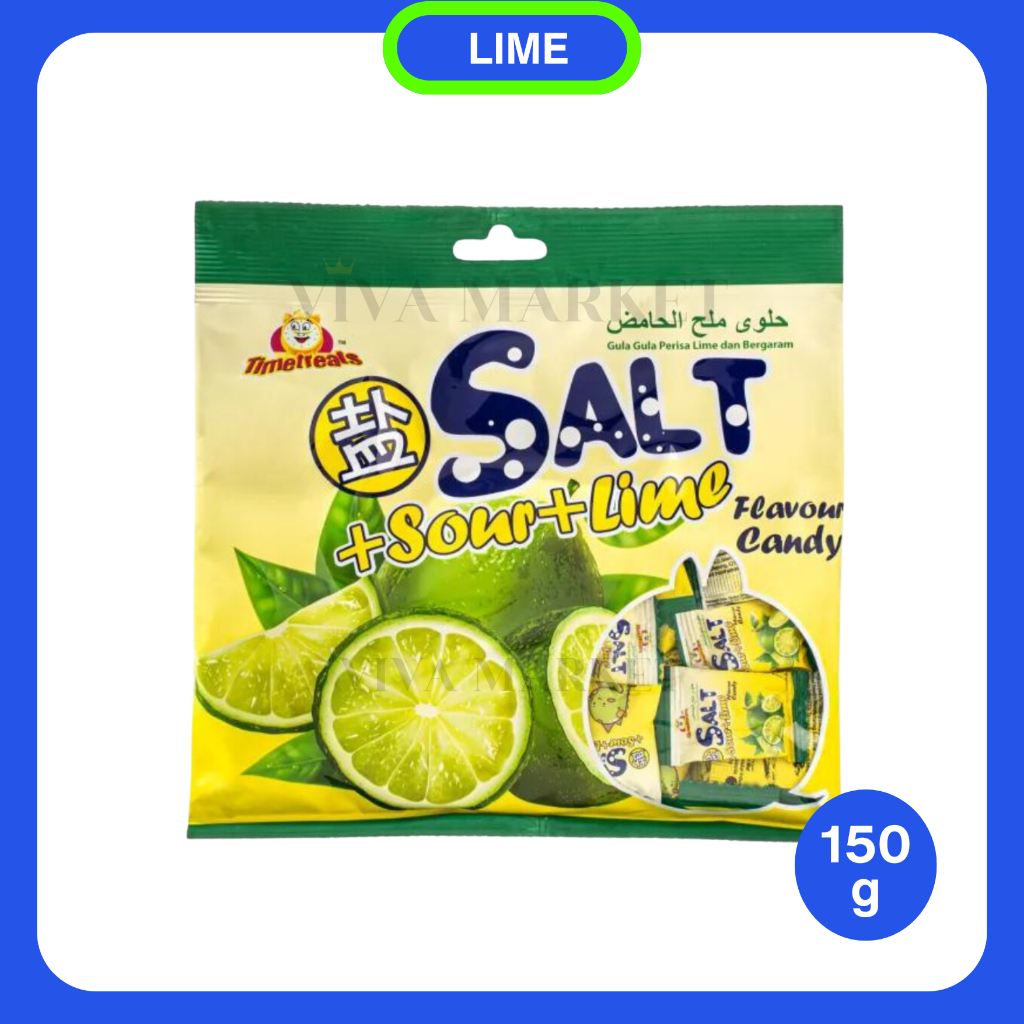 

Permen Rasa Jeruk Nipis. Salt Sour+Lime 150g