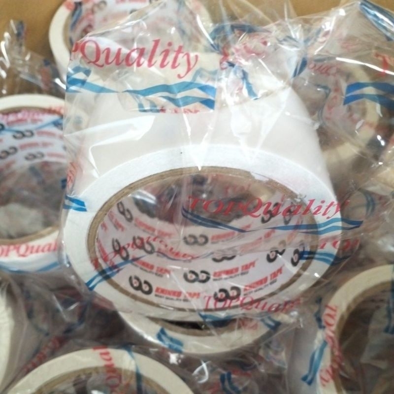 

DOUBLE TAPE PUTIH 3 M /DOUBLE TAPE BOLAK BALIK MERK KHINKOTAPE