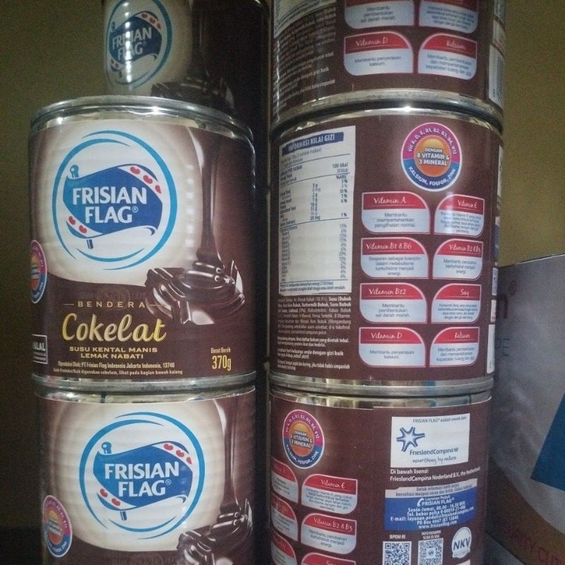 

susu kental manis coklat frisian flag