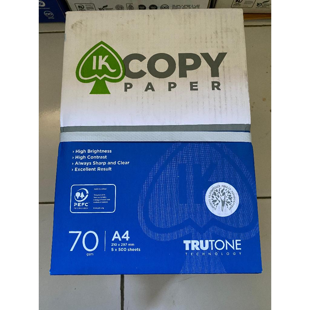 

IK COPY HVS A4 70 GSM 1 BOX ISI 5 RIM
