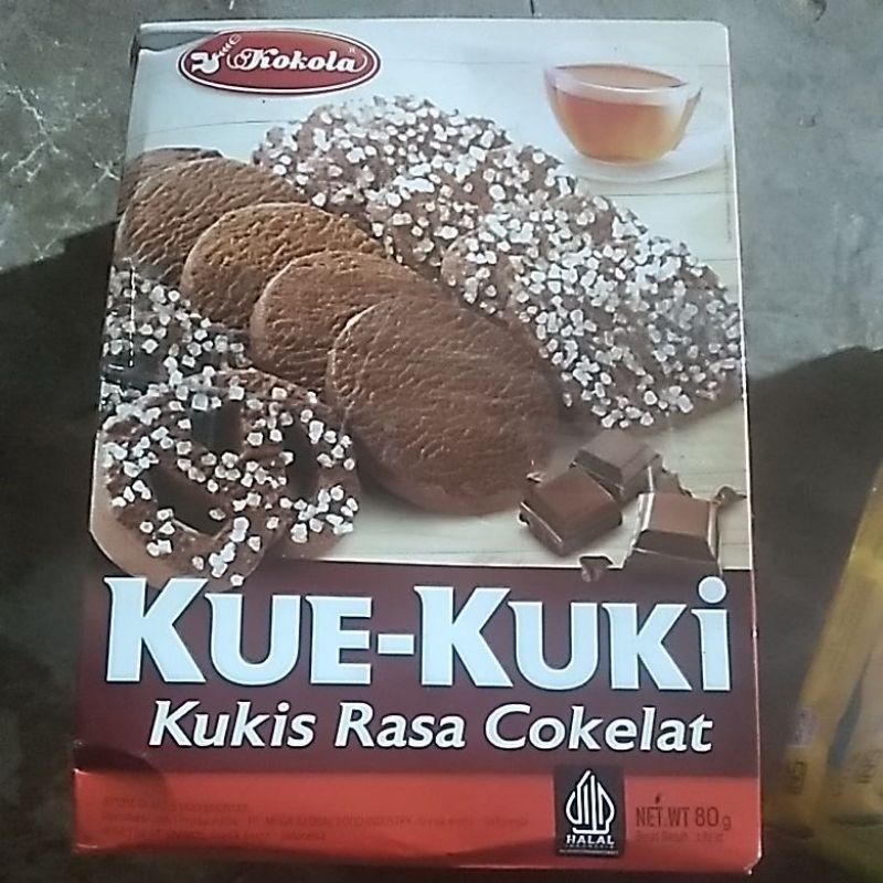 

KUE KUKI kukis coklat & mentega vanila paket 3pcs 80g