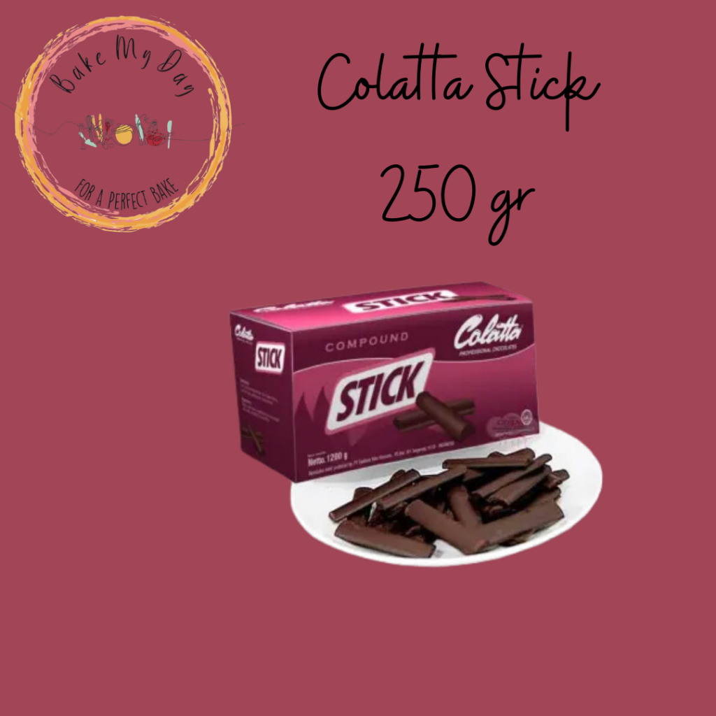 

Colatta Chocolate Stick Dark Compound Chocolate Batons Repack 250g