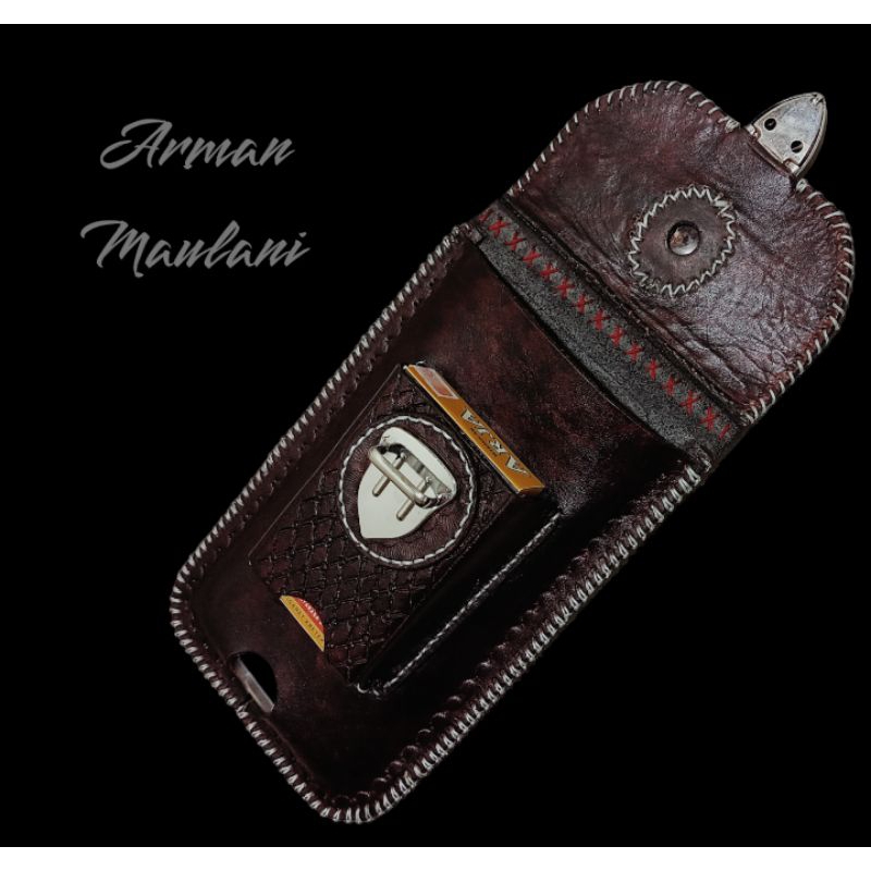 Tas Pinggang Custom Batu Yaman wulung Cibeet Motif