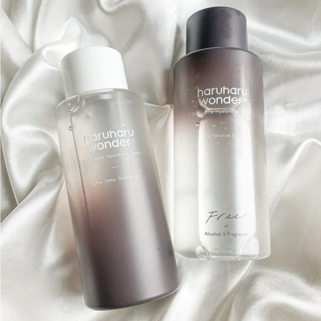HaruHaru WONDER Black Rice Hyaluronic Series | Haru haru Wonder Antioxidant Cream - Serum - Toner - 