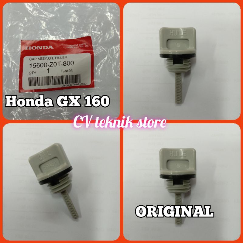 Colokan oli Honda GX 160 original / tutup oli Honda GX 160 original