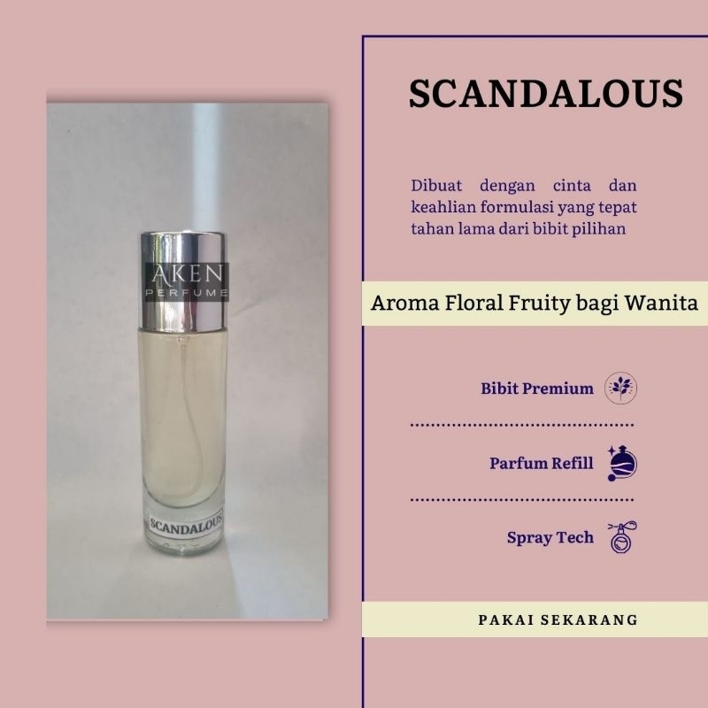 Parfum Refill Bibit Scandalous Wanita