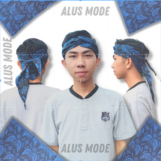 RB22 Slayer Ikat Segitiga Iket Kepala Suku Baduy Iket Segitiga Badui Ikat Kepala Sunda Anak Ikat