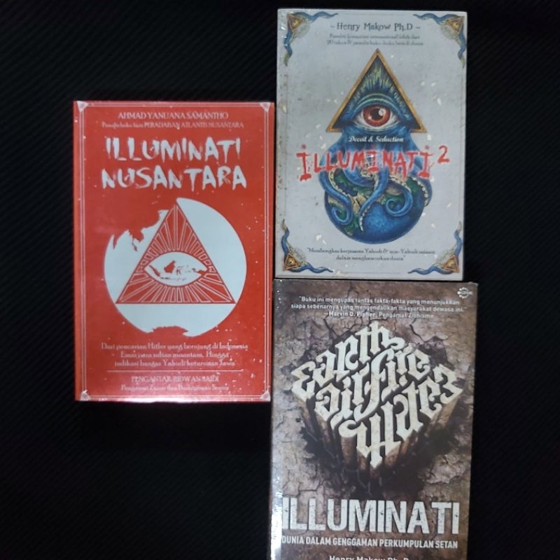 Buku Original • Illuminati - Illuminati Nusantara - Deceit & Seduction / HENRY MAKOW