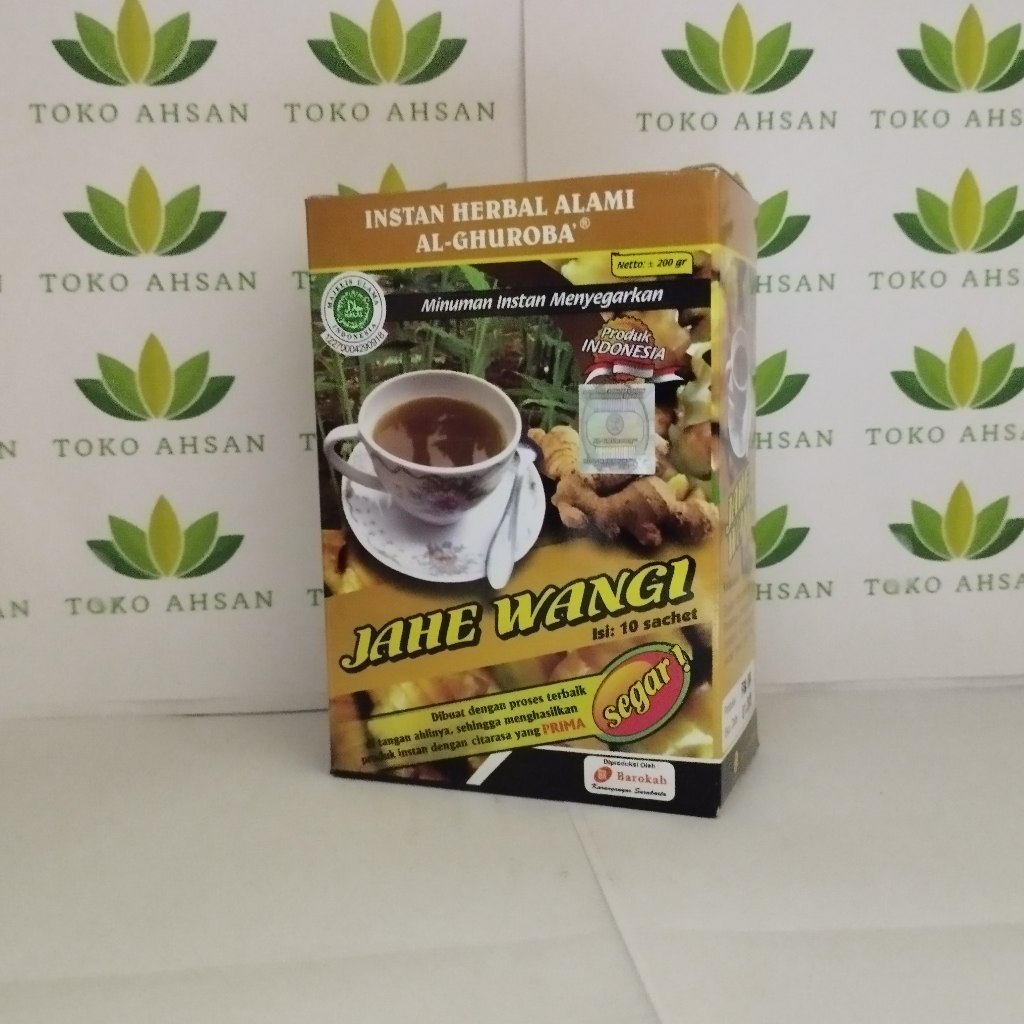 

Instan Jahe Wangi Al-Ghuroba' l Minuman Tradisional Jahe Wangi Segar l Original