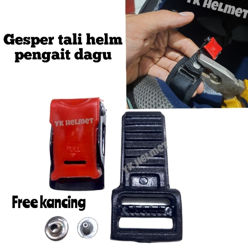 Gesper Tali Helm Bogo Nhk kyt all helm - Gesper pengait Dagu helm apa saja