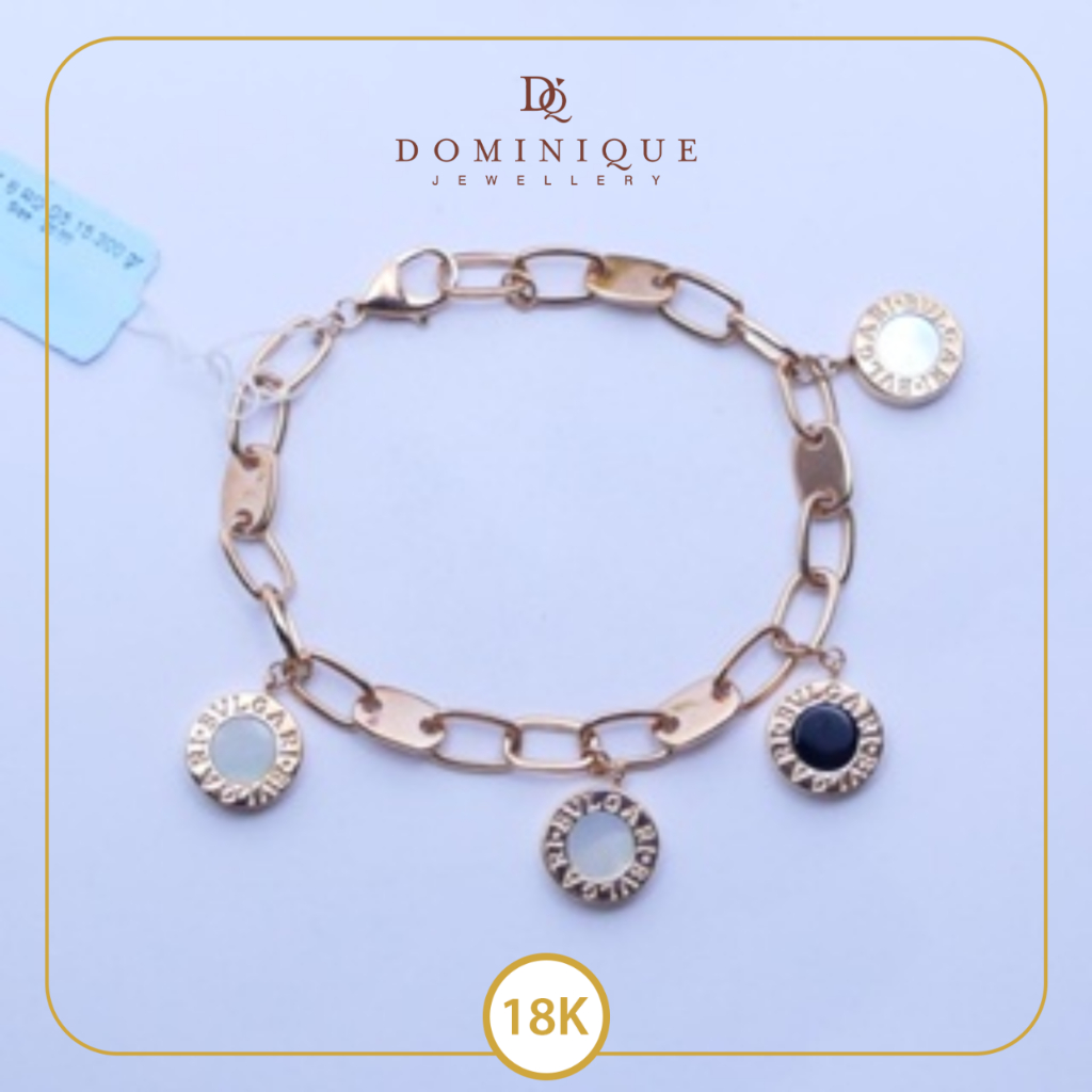 Gelang Emas Dominique Jewellery 18K Italy 42574