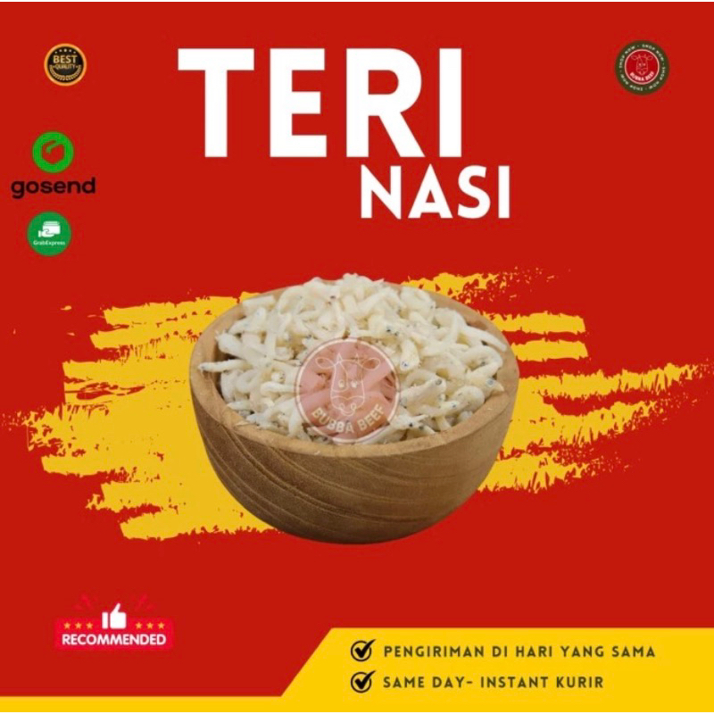 

Teri Nasi Basah/Teri Nasi Frozen 250g/Teri Nasi Asin Medan/Seafood Kering/Ikan Asin Kering/Ikan Asin Teri Medan/Ikan Teri Asin