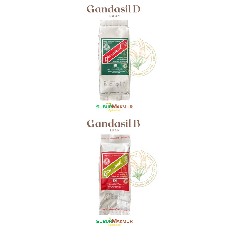 Gandasil B Gandasil D 100gram