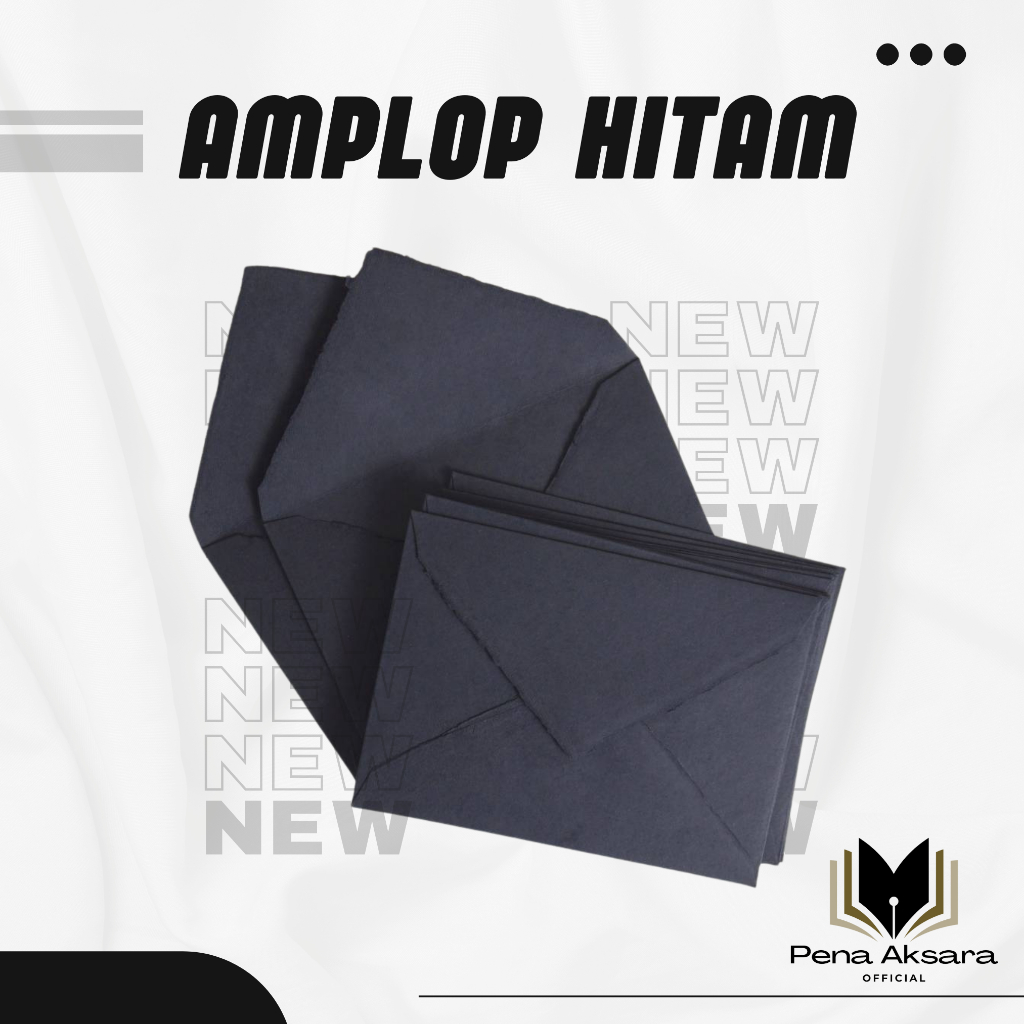 

Amplop Warna Hitam Berbagai Ukuran