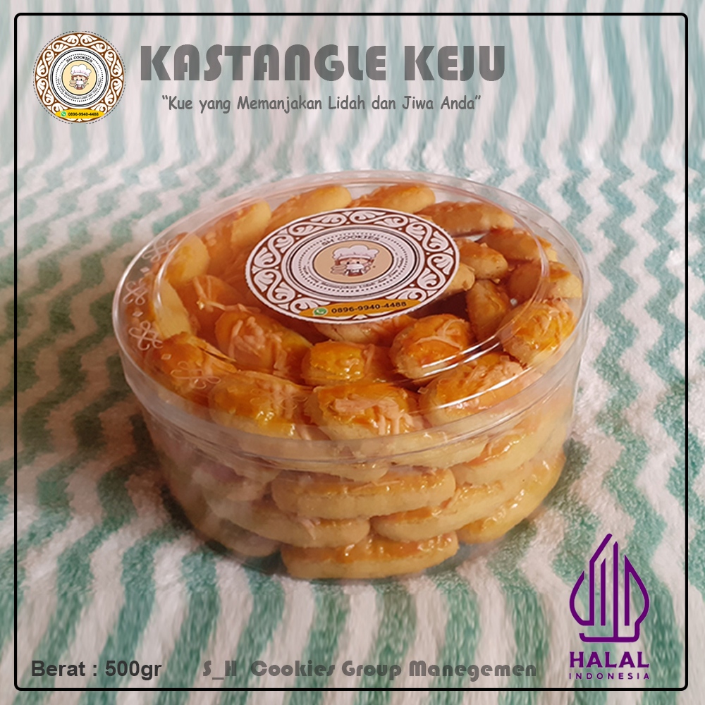 

Kue Kastengel Keju Wisman 250gr Keju Edam Home Made Original