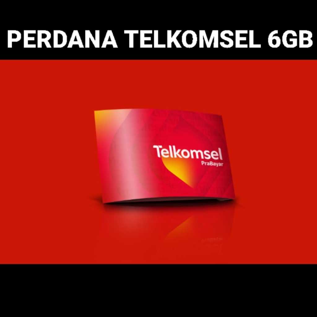 PERDANA TELKOMSEL 6GB