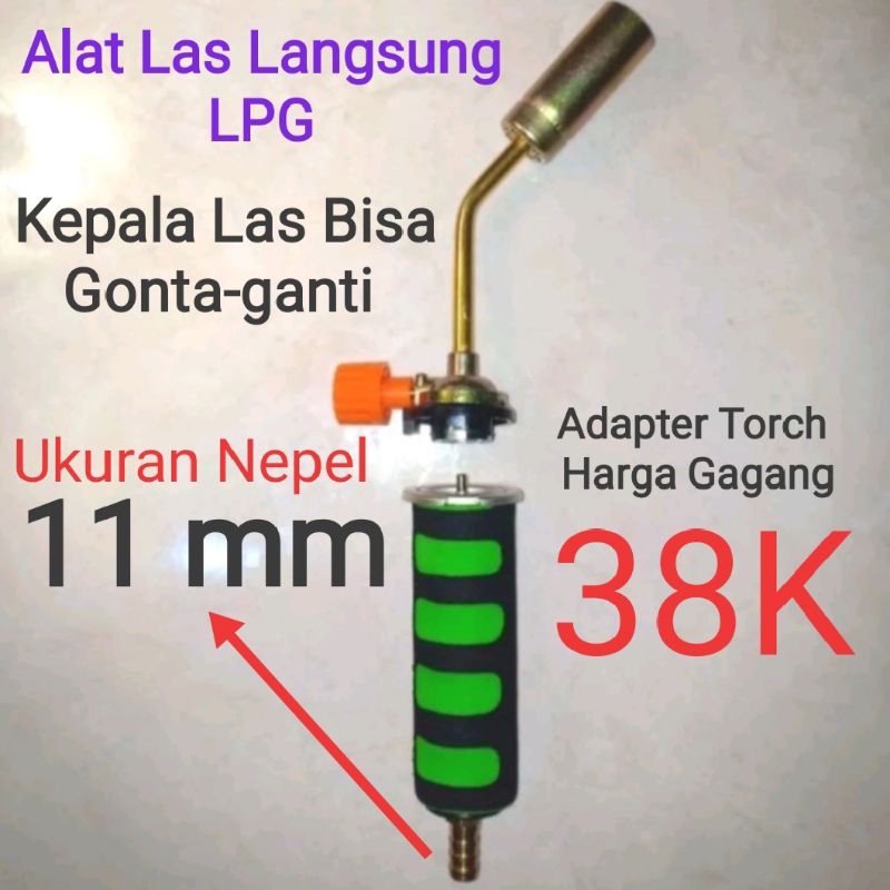 Smart adapter torch langsung Gas LPG