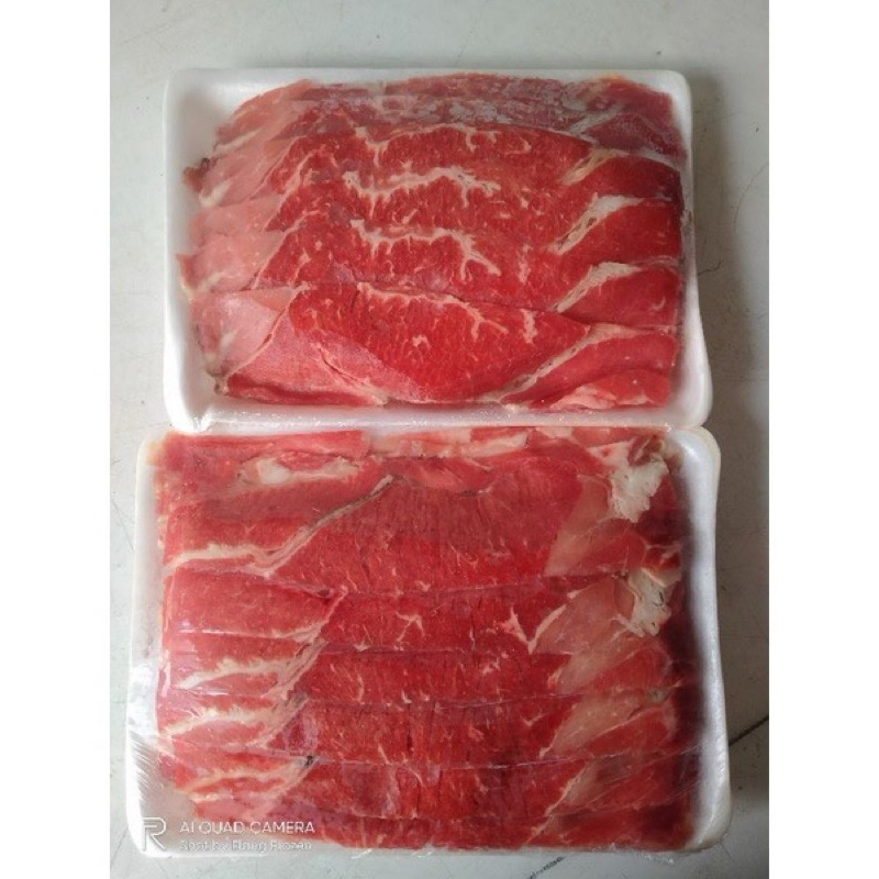 

Daging Slice Beef Teriyaki Non Lemak kualitas Medium 500gr