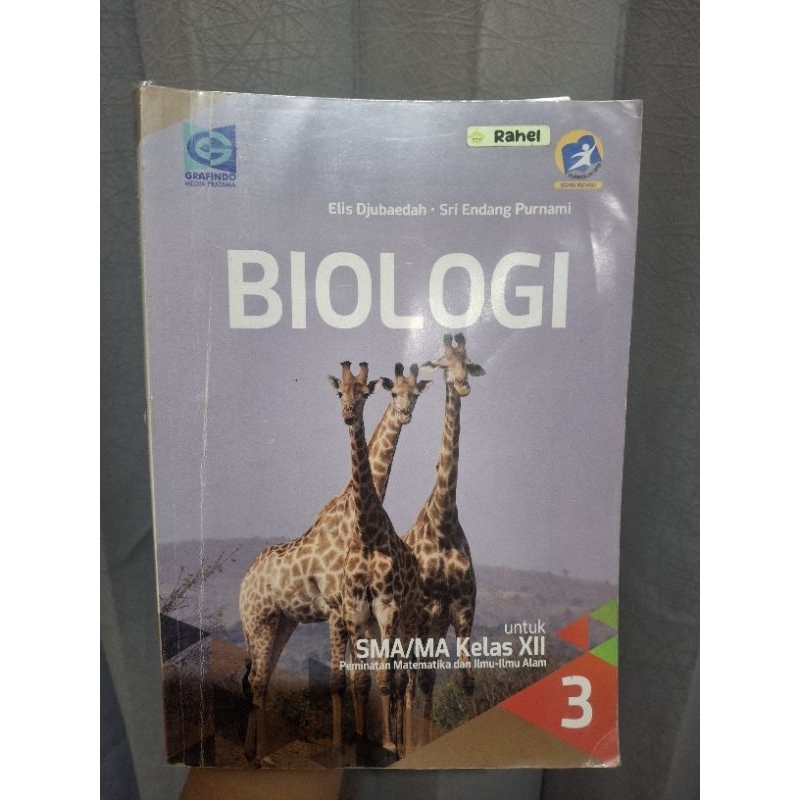 

BIOLOGI KELAS 12 SMA