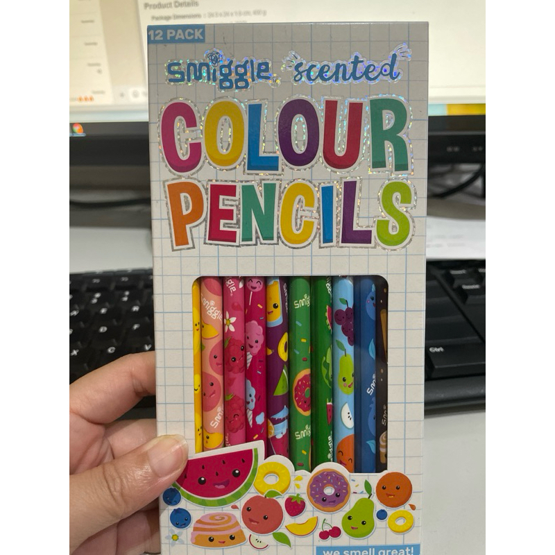 

Scented Pencil Colour Smiggle