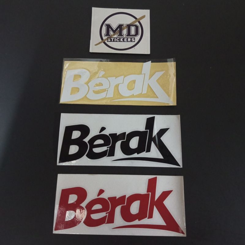 

sticker cutting berak