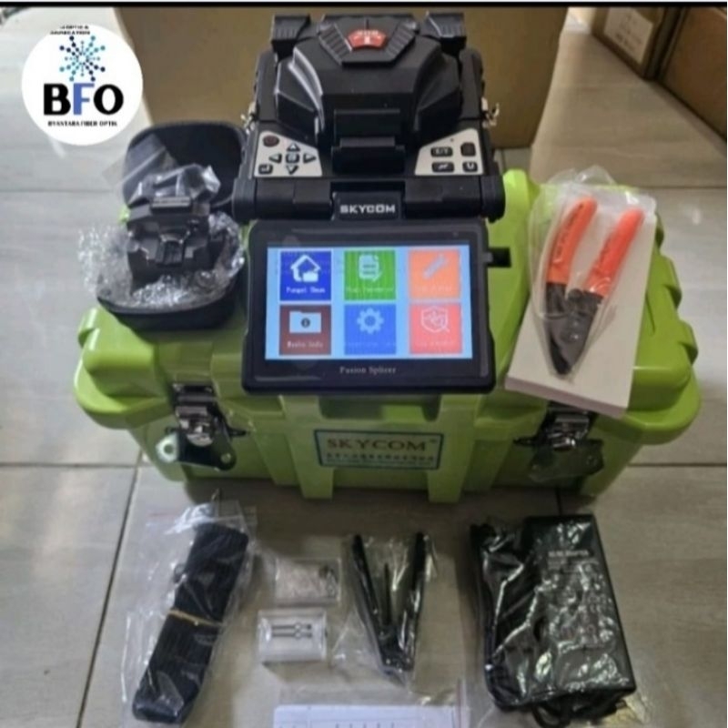 splicer skycom t208/FUSION SPLICER SKYCOM T208H FTTH