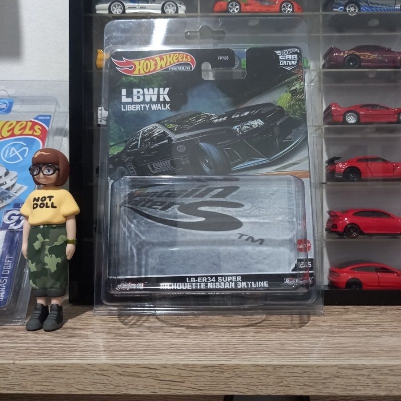 Custom Card CHASE Nissan Skyline ER34 LBWK Mountain Drifters Hot Wheels Premium